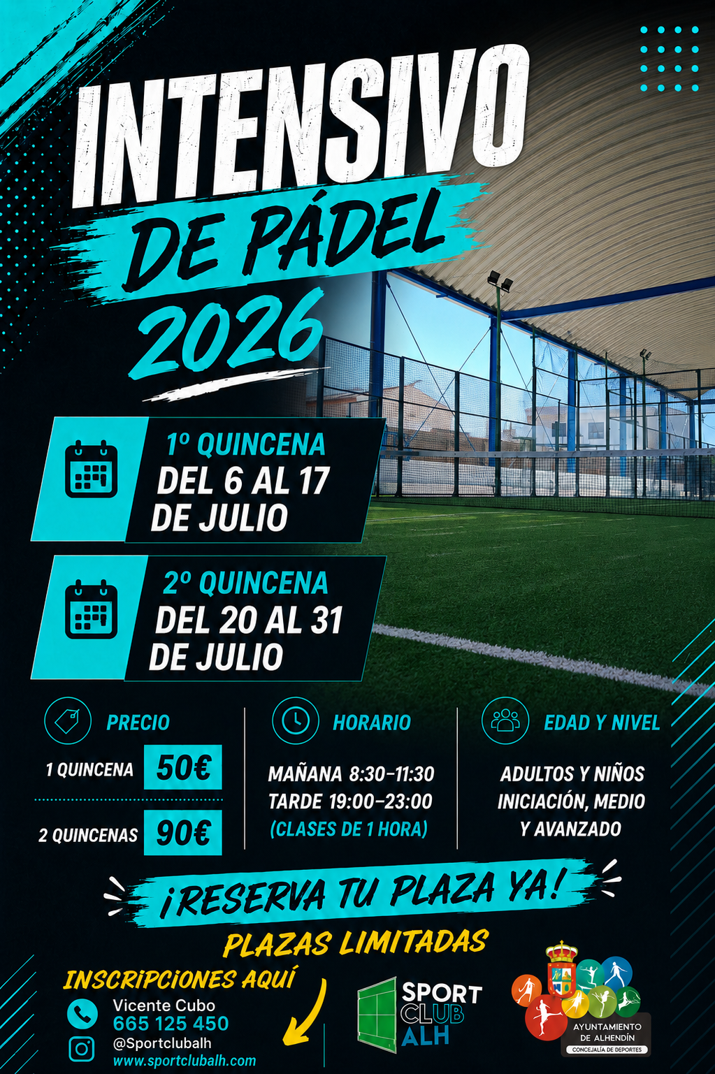 foto intensivo de padel
